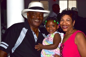 My brother, Charles, his granddaughter, Kaylin and proud aunt June.