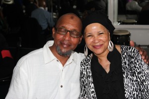 Rashid Ali, his lovely wife and our good friend, Brenda Bashir Ali.